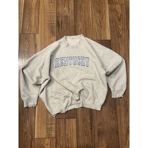 VTG 70s 80s University of Kentucky Wildcats Thrashed Crewneck Sweatshirt Sz M